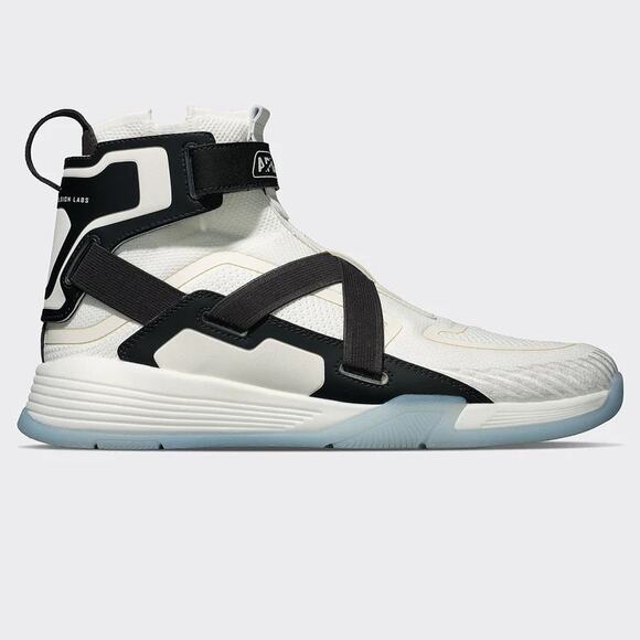 APL NIB Super Future Ivory Anthracite Basketball Shoes Size 9 M - Picture 1 of 8